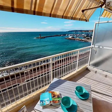 Apartmán Le Chateau St Louis - Giotto - Studio Climatise Avec Agreable Terrasse Directement Face A La Mer Mae-5584 *