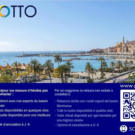 Le Chateau St Louis - Giotto - Studio Climatise Avec Agreable Terrasse Directement Face A La Mer Mae-5584 Apartmán *